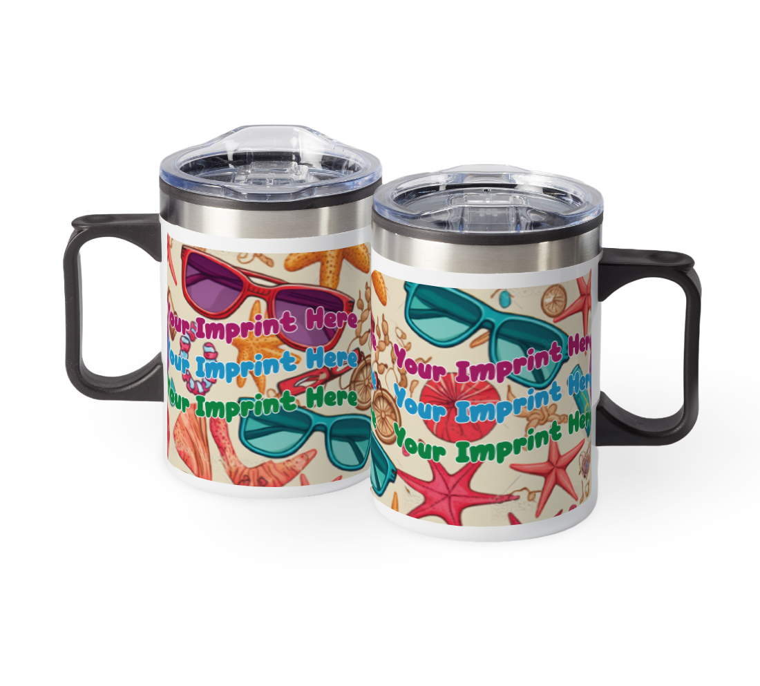 Beach Icons Mug