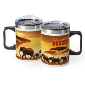 African Elephants Mug